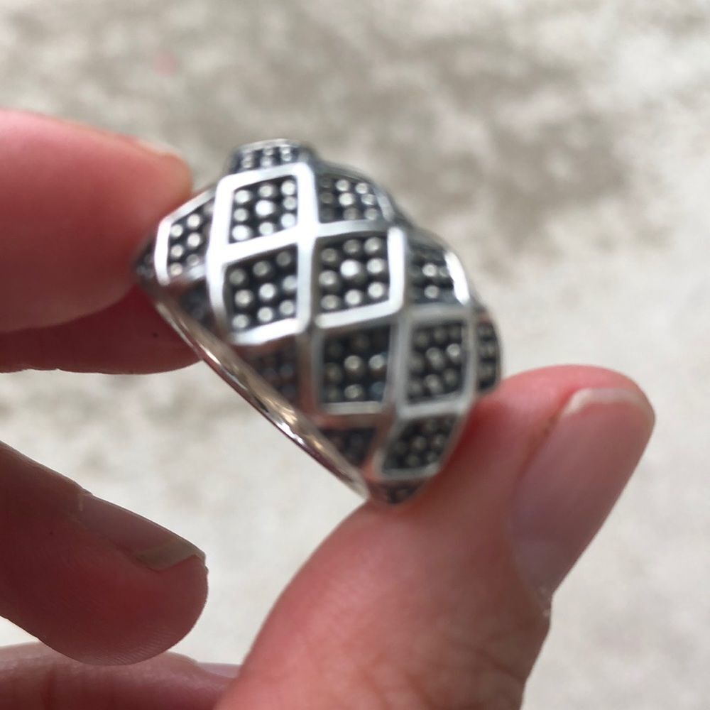 Michael Dawkins sterling silver 925 ring 7